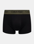 Calvin Klein Underwear прилепнали боксерки мъжки 3 броя черни LV00NB4409