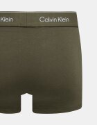 Calvin Klein Underwear прилепнали боксерки мъжки 3 броя зелени LV00NB4389