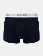 Calvin Klein Underwear прилепнали боксерки мъжки от памук с еластан 3 броя черни LV00NB4607