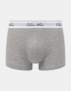 Calvin Klein Underwear прилепнали боксерки мъжки от памук с еластан 3 броя черни LV00NB4607