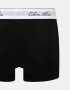 Calvin Klein Underwear прилепнали боксерки мъжки от памук с еластан 3 броя черни LV00NB4607