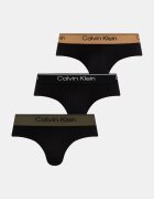 Calvin Klein Underwear слипове мъжки 3 броя черни LV00NB4408