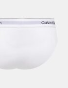 Calvin Klein Underwear Слипове мъжки от памук с еластан 3 броя бели LV00NB4388