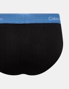 Calvin Klein Underwear слипове мъжки от памук с еластан 3 броя черни LV00NB4388