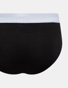 Calvin Klein Underwear слипове мъжки от памук с еластан 3 броя черни LV00NB4388