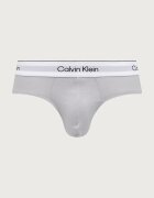 Calvin Klein Underwear слипове мъжки от памук с еластан 3 броя сиви LV00NB4563