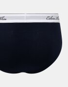 Calvin Klein Underwear слипове мъжки с памук 3 броя сиви LV00NB4606
