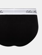 Calvin Klein Underwear слипове мъжки с памук 3 броя сиви LV00NB4606