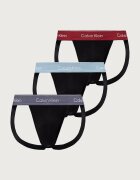 Calvin Klein Underwear спортни слипове мъжки от памук с еластан 3 броя черни LV00NB4382