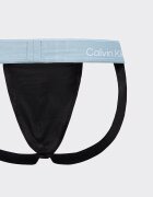 Calvin Klein Underwear спортни слипове мъжки от памук с еластан 3 броя черни LV00NB4382