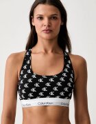 Calvin Klein Underwear сутиен с памук черен LV00QF8493