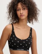 Calvin Klein Underwear сутиен тип бралет с памук черен LV00QF8503