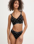 Calvin Klein Underwear сутиен тип бралет с памук черен LV00QF8504