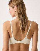 Calvin Klein Underwear Сутиен в бяло от дантела с десен LV00QF8442