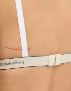Calvin Klein Underwear Сутиен в бяло с изчистен дизайн LV00QF8369