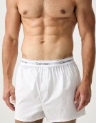 Calvin Klein Underwear свободни боксерки мъжки от памук с еластан 3 броя сиви LV00NB4267
