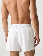 Calvin Klein Underwear свободни боксерки мъжки от памук с еластан 3 броя сиви LV00NB4267