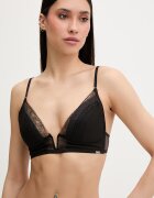 Calvin Klein Underwear триъгълен сутиен черен LV00QF8634