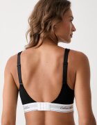Calvin Klein Underwear триъгълен сутиен черен LV00QF9071