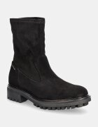 CALVIN KLEIN Велурени боти FLAT SOCK BOOT SUE MIX