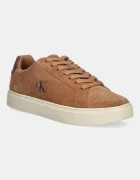 CALVIN KLEIN Велурени маратонки CLASSIC CUPSOLE LACEUP SU