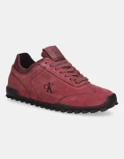 CALVIN KLEIN Велурени маратонки LOW PROFILE RUNNER SUE MG