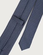 CALVIN KLEIN вратовръзка мъжка от копринена материя тъмносиня CK2111E004