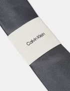 CALVIN KLEIN вратовръзка мъжка с добавена коприна сива CK2111E001
