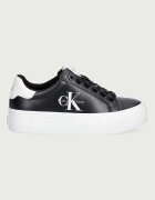CALVIN KLEIN VULC FLATFORM LACEUP LOW LTH маратонки дамски черни HW0HW03159