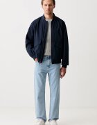 CALVIN KLEIN яке бомбър мъжко тъмносиньо LV04LF506G