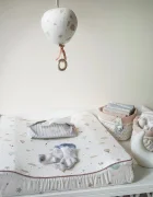 cam cam copenhagen Подложка за повиване за бебе от памук Dreamland бежова 330A