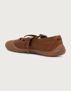 Camper балеринки от кожа Peu Path+ кафяви K201921-005