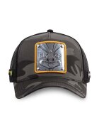 Capslab Шапка с козирка x Looney Tunes в черно с десен CL/LOO8/1/CT/BUG3