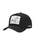 Capslab Шапка с козирка x Tom & Jerry в черно с апликация CL/TAJ6/1/PCT/TAJ