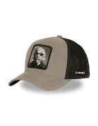 Capslab шапка trucker от памучна материя x Einstein сива CL/ART1/1/PCT/THUG