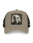 Capslab шапка trucker от памучна материя x Einstein сива CL/ART1/1/PCT/THUG