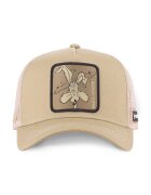 Capslab Шапка x Looney Tunes в бежово с апликация CL/LOO8/1/CT/BUG2