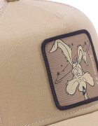 Capslab Шапка x Looney Tunes в бежово с апликация CL/LOO8/1/CT/BUG2
