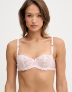 Chantelle сутиен от дантела розов C26050