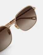 Chloe Слънчеви очила Chloé в златисто CH0255SK