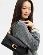 Coach чанта crossbody дамска кожена Tabby 26 черна CH857