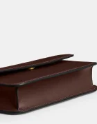 Coach чанта crossbody дамска от кожа Elora Top Handle кафява CCY30