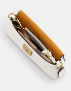 Coach чанта crossbody дамска от кожа Jet бежова CAM16