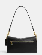 Coach чанта crossbody дамска от кожа Tabby 26 in Soft Grain Leather черна CCX04