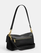 Coach чанта crossbody дамска от кожа Tabby 26 in Soft Grain Leather черна CCX04