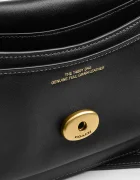 Coach чанта crossbody дамска от кожа Tabby 26 in Soft Grain Leather черна CCX04