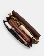 Coach чанта crossbody дамска от кожа Tabby 26 кафява CH857