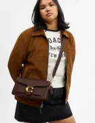 Coach чанта crossbody дамска от кожа Tabby 26 кафява CH857