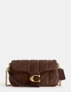 Coach чанта crossbody дамска от кожа Tabby Chain Crossbody 19 кафява CCD85