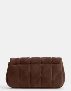 Coach чанта crossbody дамска от кожа Tabby Chain Crossbody 19 кафява CCD85